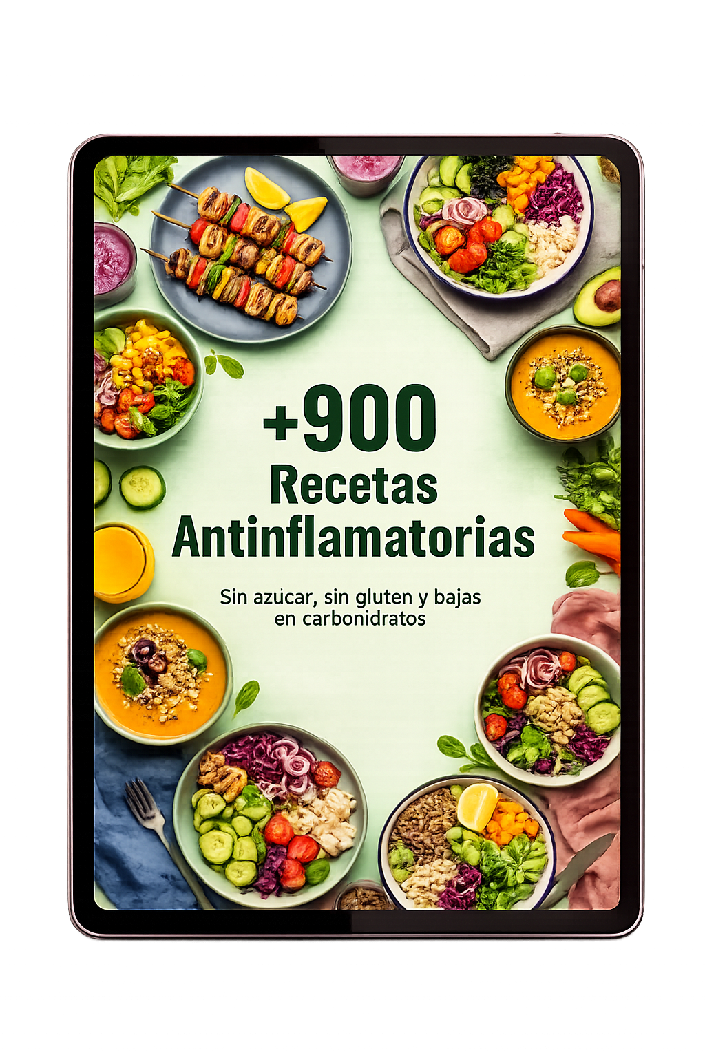 Recetario Antiinflmatorio + 900 recetas