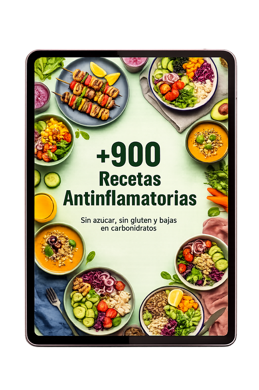 Recetario Antiinflmatorio + 900 recetas
